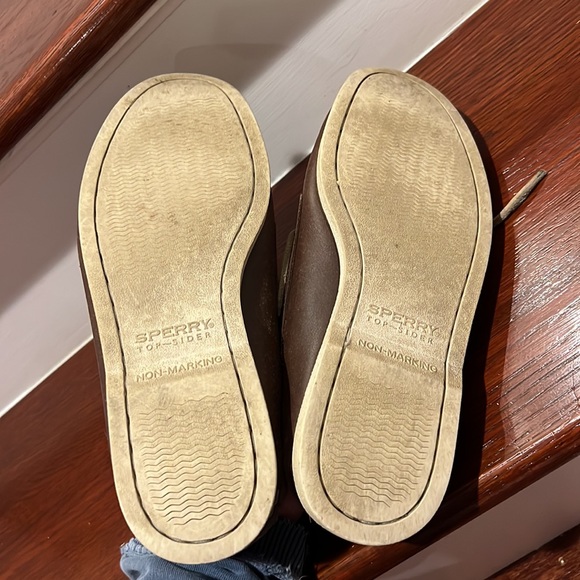 Sperry Top Sider Authentic original Boat Shoe, brown leather - Picture 3 of 7